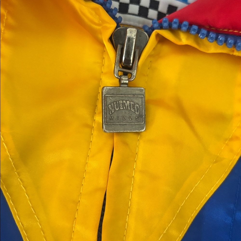 Nascar Blue and Yellow Jacket - Picture 6 of 12